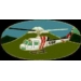 California Department Of Forestry CDF White Helicopter Pin